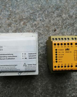 RELE' DI SICUREZZA PILZ PNOZ X9 100-120 VAC 24VDC