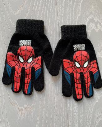 Guanti bambino spiderman