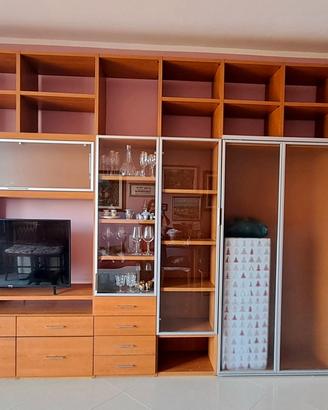 Grande libreria / parete attrezzata modulare – 5,6