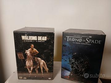 saga dewalking dead / trono di spade