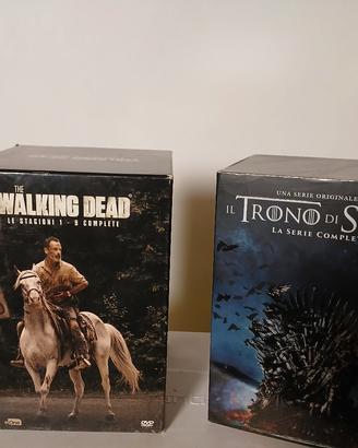 saga dewalking dead / trono di spade