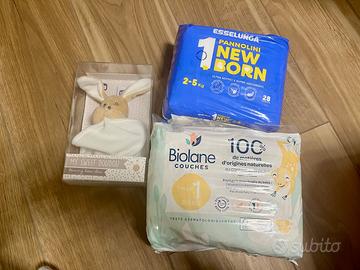 Set pannolini e Doudou Chicco