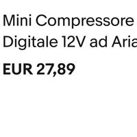 mini compressore ad aria