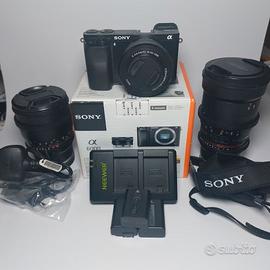 Sony Alpha 6000 + ottiche + accessori
