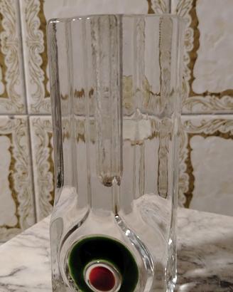 Vaso vintage anni 60-70 di cristallo  