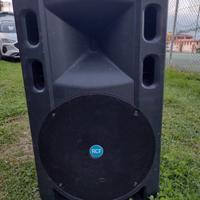 Coppia casse amplificate RCF 500A