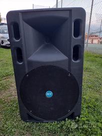 Coppia casse amplificate RCF 500A