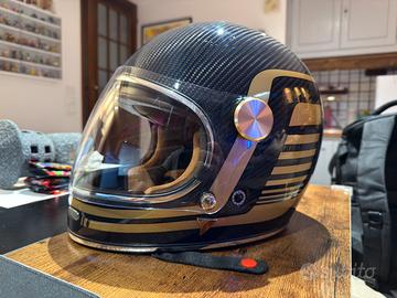 Casco By City Roadster Carbon Blue - Vintage - L