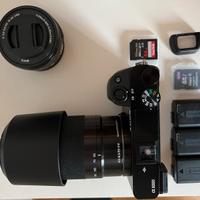 [USATO COME NUOVA] Sony Alpha A6000 + Accessori