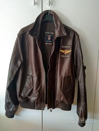 Bomber vera pelle Marina Militare vintage