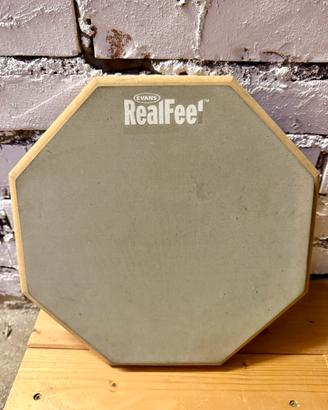 Pad per allenamento batteria Evans RealFeel