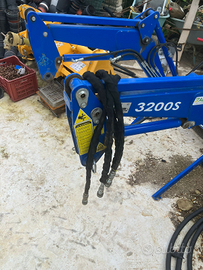 Trattore, fresa, trincia