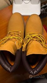 Timberland 6 Inch Basic Boot Wheat uomo numero 43