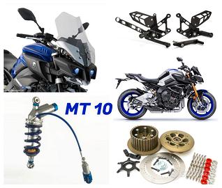 Yamaha Mt 10 centralina scarico valigie portatarga