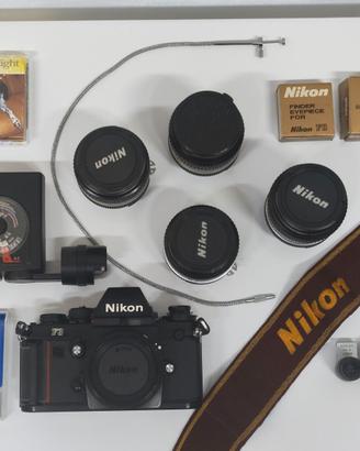 Nikon F3, Nikkor 28mm, 50mm, 55mm, 85mm IMMACOLATA