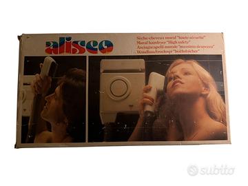 Aliseo asciugacapelli murale anni 70