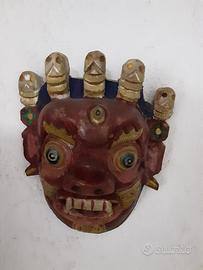 Maschera originale in legno