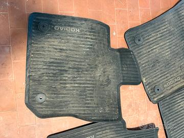 Tappetini 4 stagioni kodiaq 2025