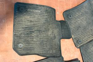 Tappetini 4 stagioni kodiaq 2025