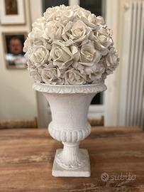 vaso ornamentale shabby