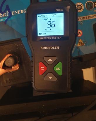 Due batterie auto 12 v