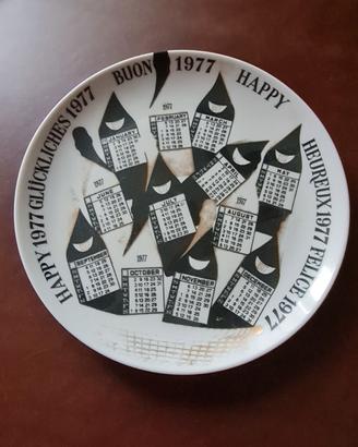 piatto collezione fornasetti