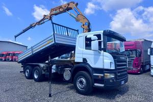 Scania P380 ribaltabile e gru con JIB 2007
