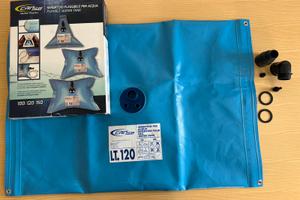 Serbatoio per acqua flessibile rettangolare 120 lt