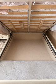 Letto contenitore una piazza e mezzo