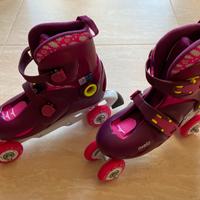 Pattini Rollerblade regolabili misura 34-36.