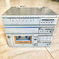 JVC amplificatore - tuner - piastra a cassette 