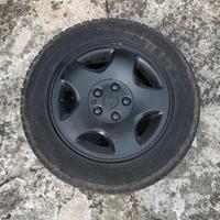 4 pneumatici con cerchi Opel 15
