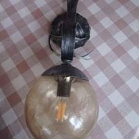 5 lampade a muro interno /esterno complete