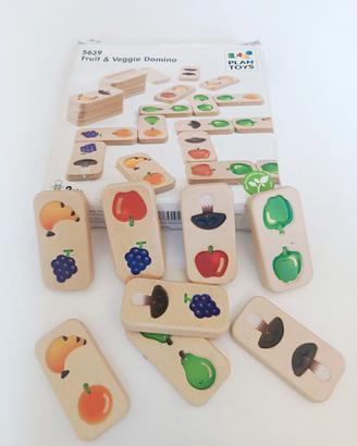 Blocchi di domino in legno