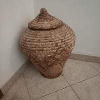 cestino in paglia sardo