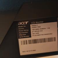 Monitor Lcd Acer P205h c