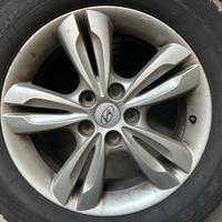 Cerchi lega 17” originali Hyundai +Gomme 4 Stagio