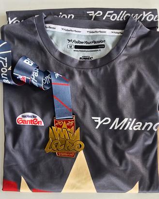 Maglia Stramilano Half Marathon 2025 + Medaglia M