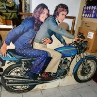 Kawasaki 750 mach IV h1 cartonato pubblicitario