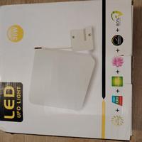 Plafoniera Led  quadrata  36 W - 22 x22 cm