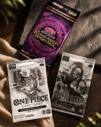 One Piece Card Game + Yu-Gi-Oh!