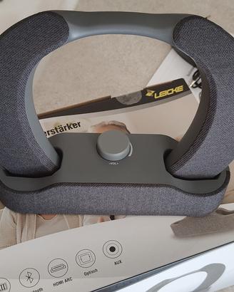 Cuffie TV senza fili per anziani Leicke Nuove 