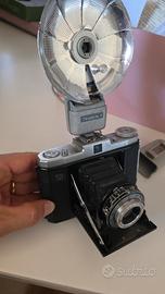 Zeiss Ikon Nettar vintage + flash originale 