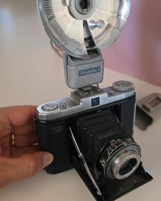 Zeiss Ikon Nettar vintage + flash originale 