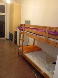 Stanza doppia luminosa in appartamento nuovo