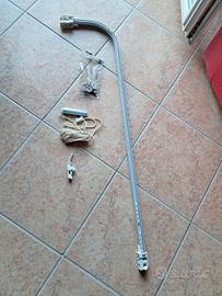 Binario curvo in alluminio, per tende