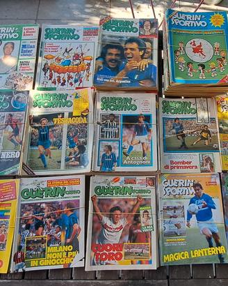 lotto GUERIN SPORTIVO da 1975 a 1991 (98 riviste)