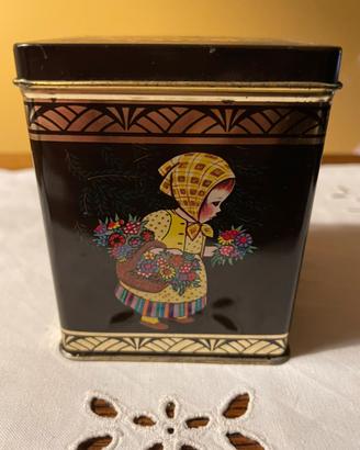 Scatola vintage porta the