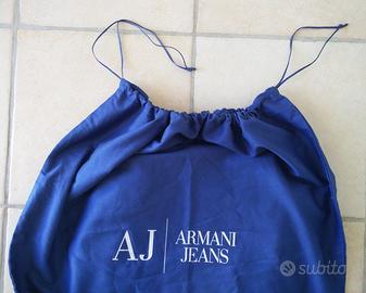 Sacca in tela con laccio Armani Jeans + shopper