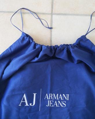 Sacca in tela con laccio Armani Jeans + shopper